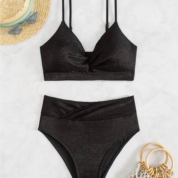 NEW highwaisted black medium Bikini - Picture 3 of 3